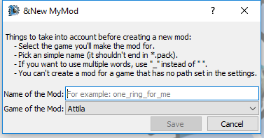 I said OURMOD!!!!